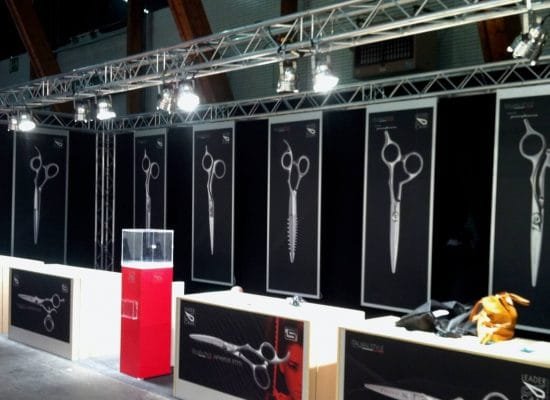 Beurs standbouw | Expo stand | H30V Prolyte truss verhuur | Hair Experience