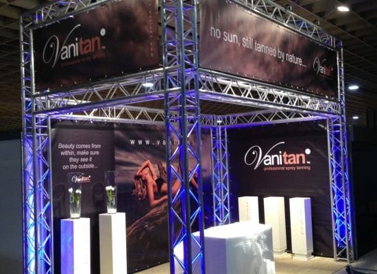 Standbouw | Expo | Truss Verhuur @Vanitan Beautybeurs