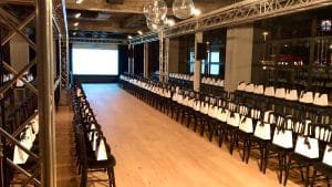 Truss bouw Catwalk