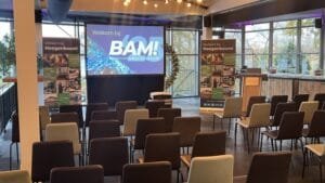 Beamer & Beamer scherm presentatie