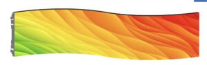 Lightking cured LED Scherm RD(O) 3,9mm pixel panel