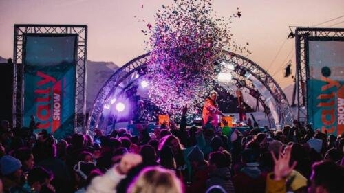 Totally Snow Party | Sunweb |Confettie shots