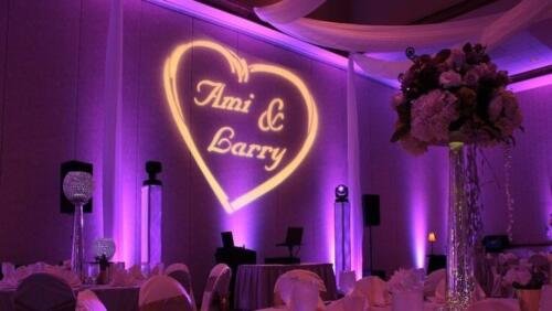 Custom Wedding Gobo