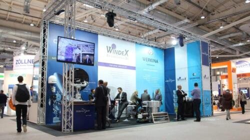 Beursstand Expo stand Werkina / Oceansat Duitsland
