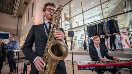 Saxofonist Tom Leeuwenburg Tom Jacks