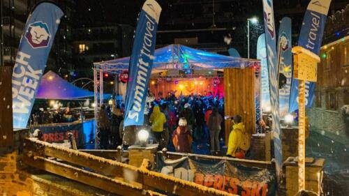 Apress-ski Sauze Italië Dutchweek | Truss bouw